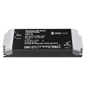 Light Impressions Deko-Light LED-napájení BASIC, DIM, CV 12V 12-50W konstantní napětí 1000-4610 mA IP20 stmívatelné 12V DC 12,00-50,00 W 862220